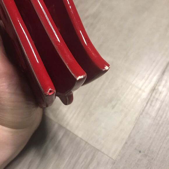 Set of 6 Double Sided Glazed Ceramic 12 Days Of Christmas Ornaments - Picture 8 of 8